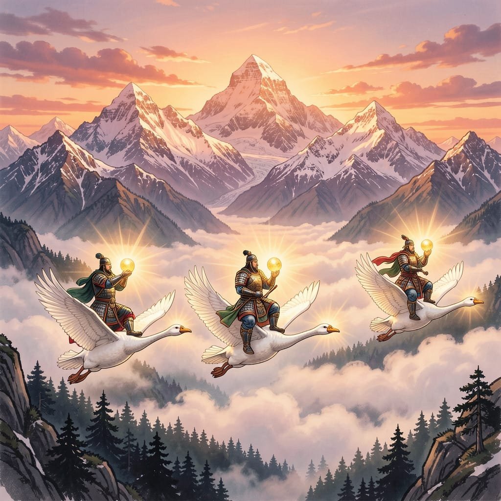 Gallery The Lantern-Bearers of Mount Kestrel
